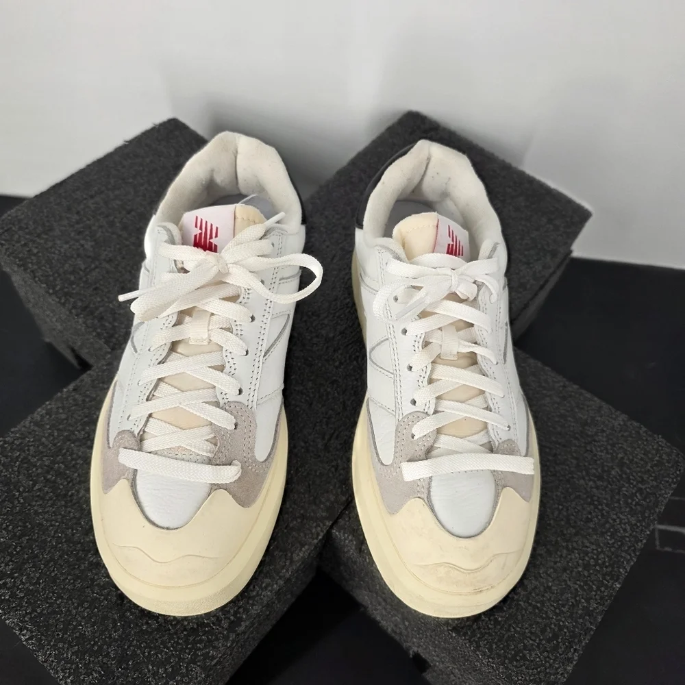New Balance CT302 White Black Platform Shoes CT302OD Men's 8 Women's 9.5 Rare